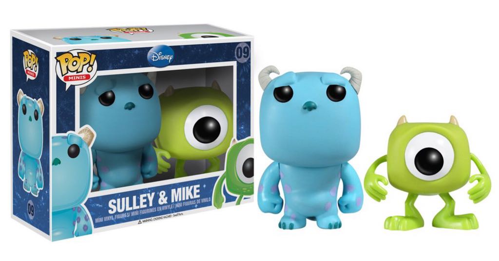 Monsters Inc. - Sulley & Mike 2pk - Monsters Inc. vinyl figure collectible [Barcode 849803035990] - Main Image 2
