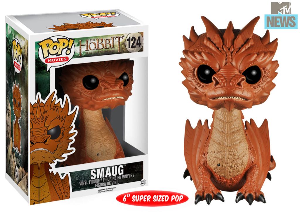 Smaug (Black Eyes) - The Lord of the Rings vinyl figure collectible - Main Image 2