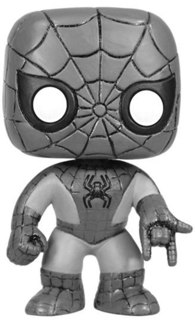 Spider-Man (Black & White) - Marvel Universe vinyl figure collectible - Main Image 2