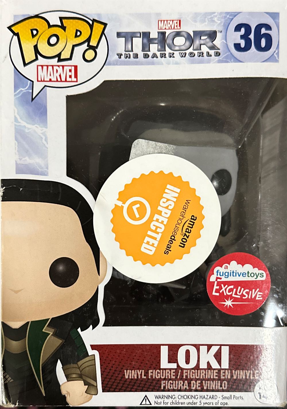 Loki (Black & White without Helmet) $150 - Marvel Universe vinyl figure collectible - Main Image 3