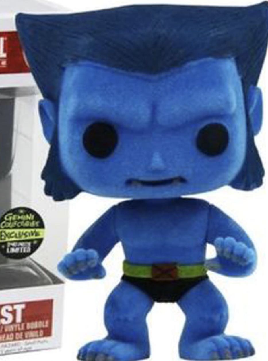 Beast (Flocked) $870 - X-Men vinyl figure collectible - Main Image 2