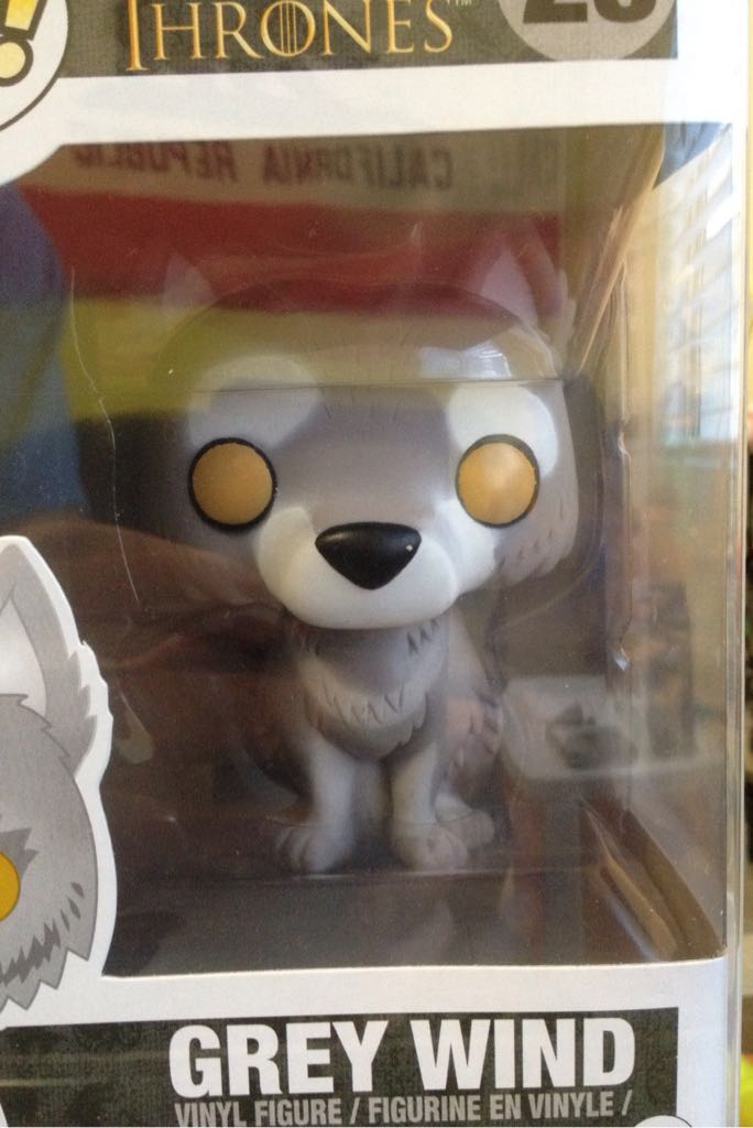 Grey Wind - Game of Thrones vinyl figure collectible [Barcode 849803039967] - Main Image 2