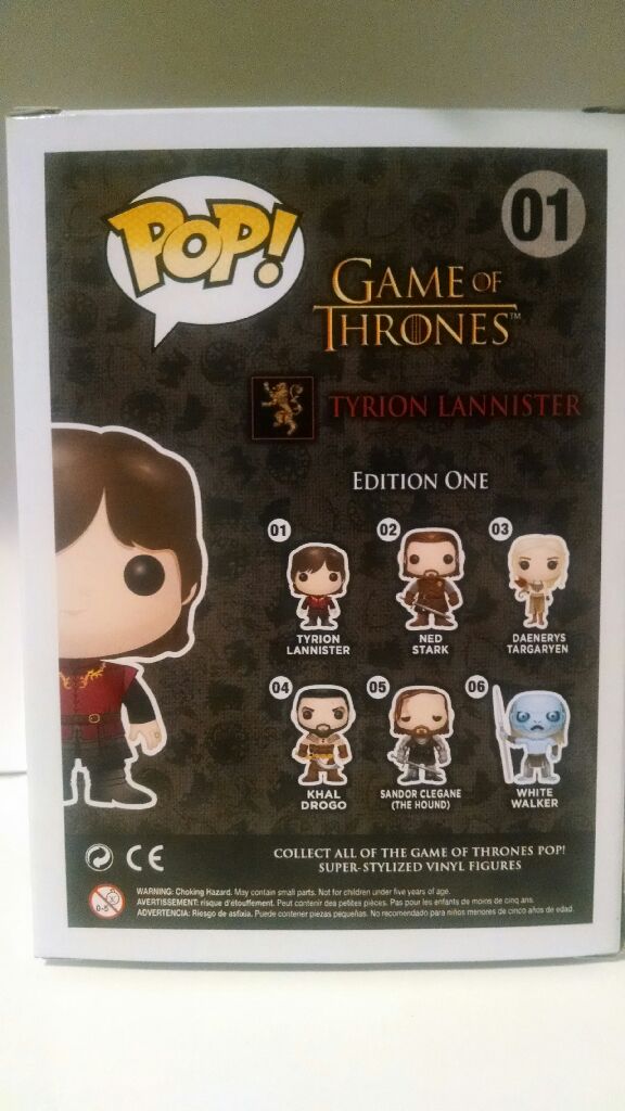 Tyrion Lannister in Battle Armor - Game of Thrones vinyl figure collectible [Barcode 849803037345] - Main Image 2