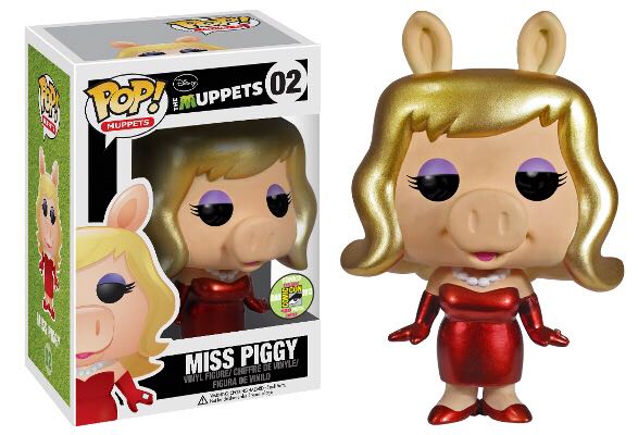 Miss Piggy (Metallic) - The Muppets vinyl figure collectible - Main Image 2