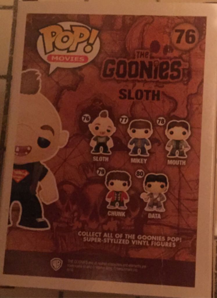 Sloth (Superman Shirt) - The Goonies vinyl figure collectible - Main Image 2