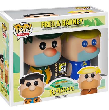 Fred & Barney (2 Pack) - Flintstones vinyl figure collectible [Barcode 849803043865] - Main Image 2