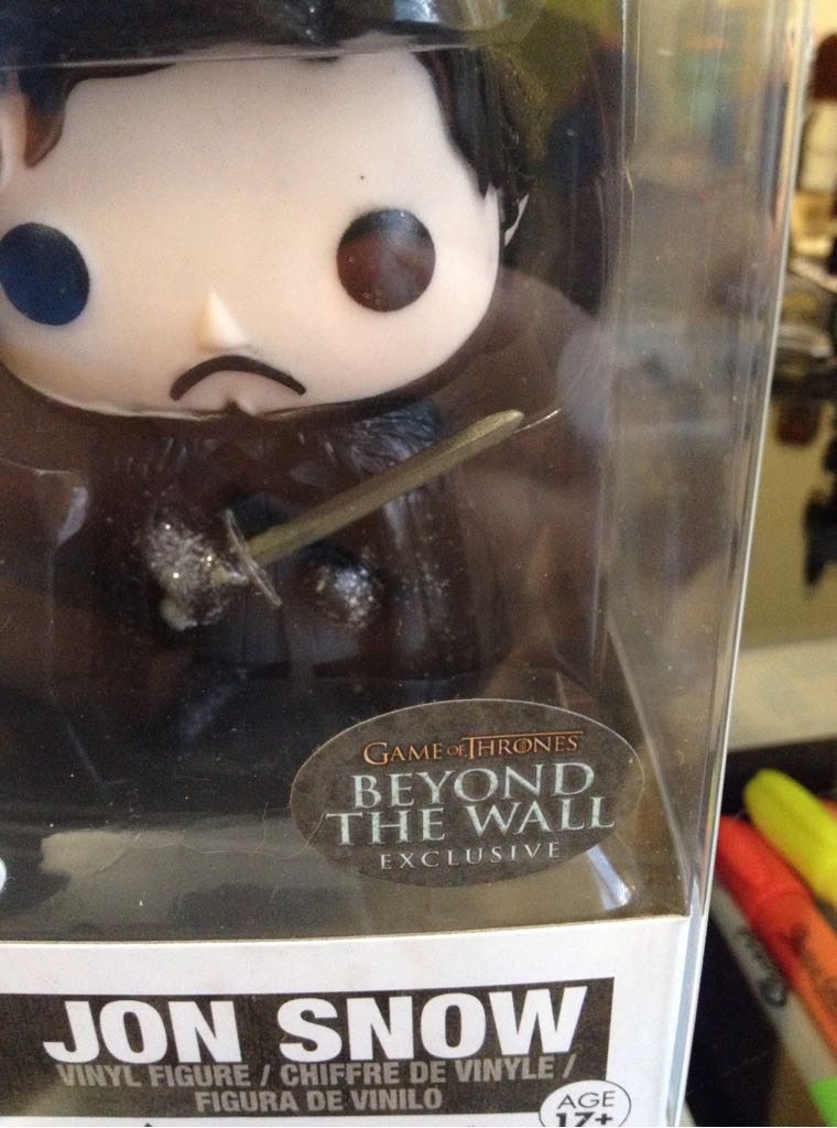Jon Snow Beyond the Wall - Game of Thrones vinyl figure collectible [Barcode 849803038694] - Main Image 2