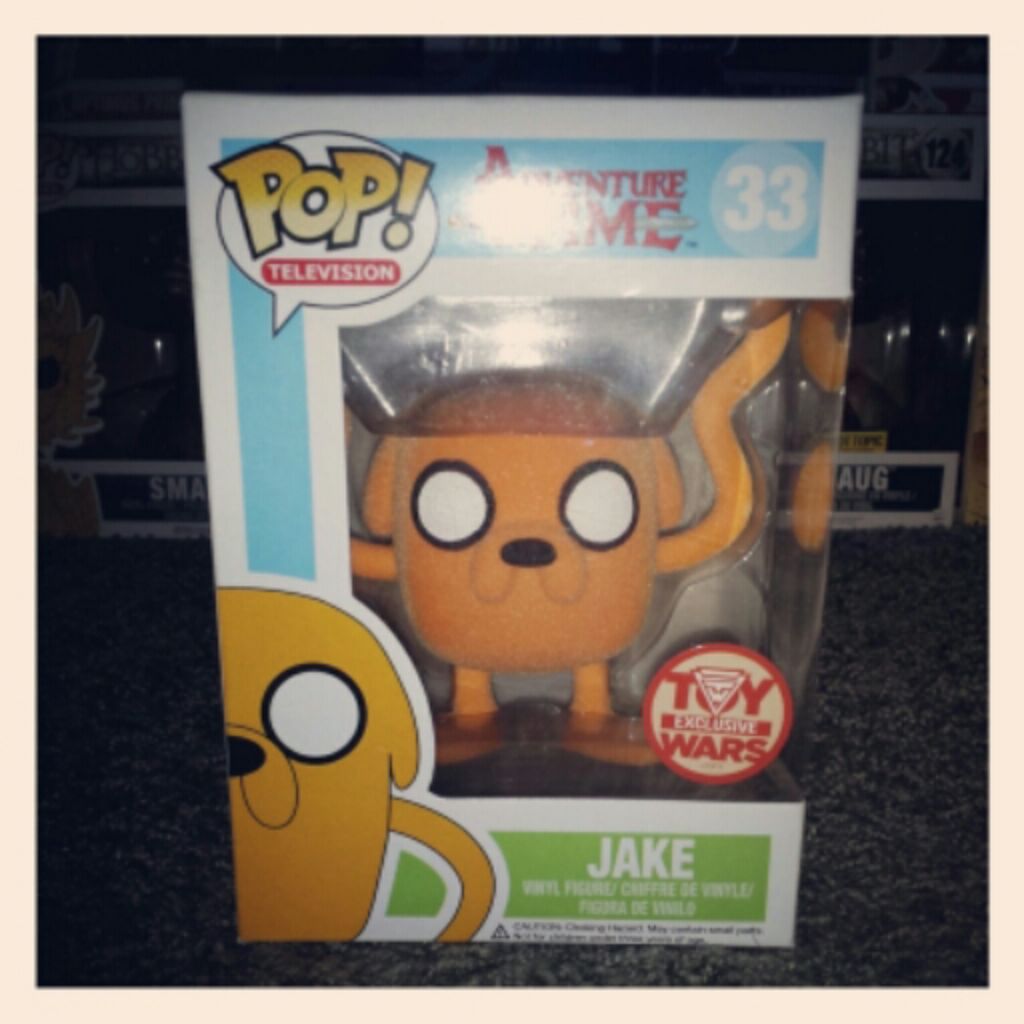 Jake (Flocked) - Adventure Time vinyl figure collectible [Barcode 849803036331] - Main Image 2