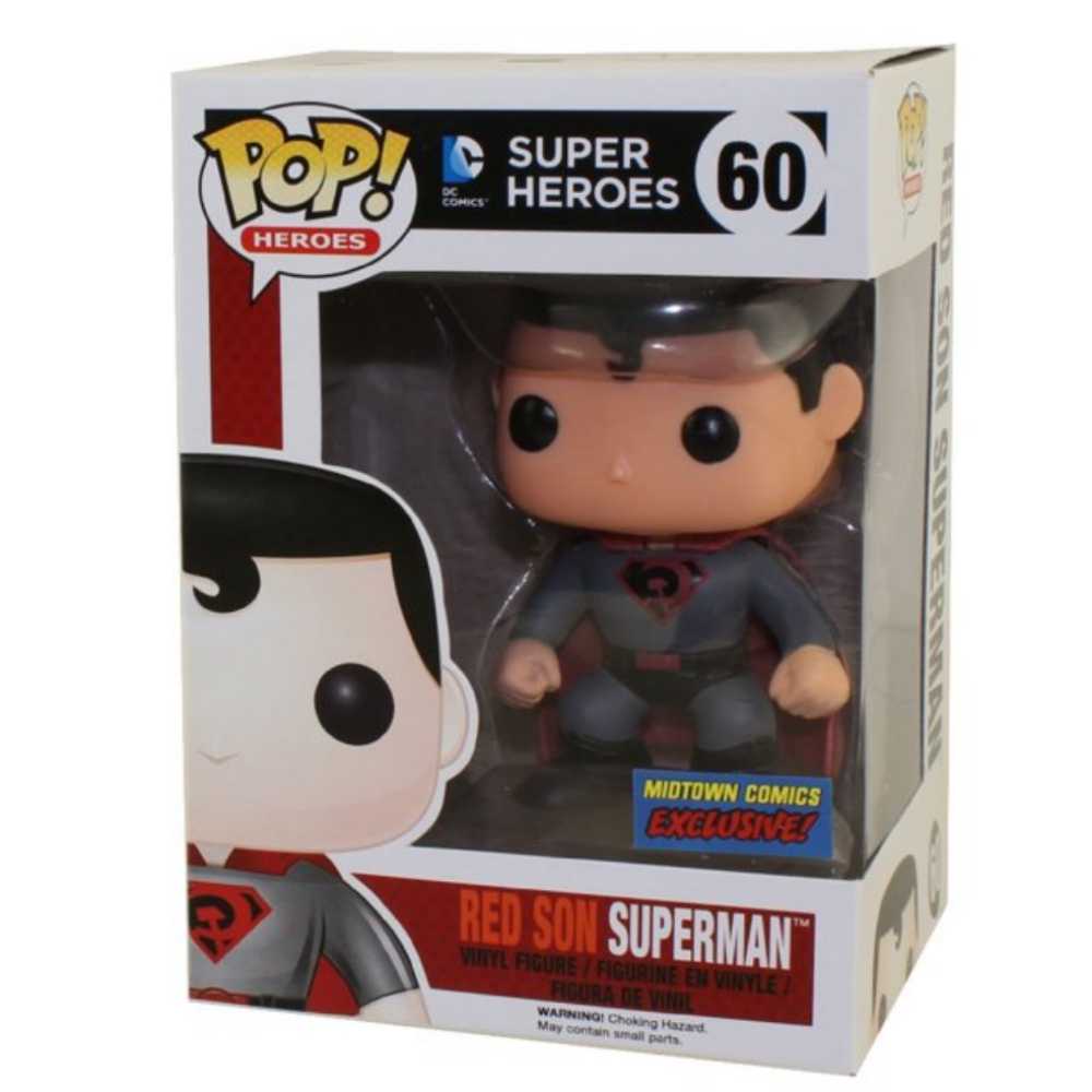 Superman (Red Son) - DC: Superheroes vinyl figure collectible [Barcode 849803045821] - Main Image 3
