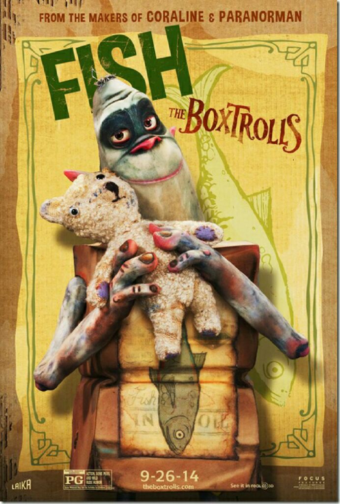 Fish - BoxTrolls vinyl figure collectible [Barcode 849803042684] - Main Image 2