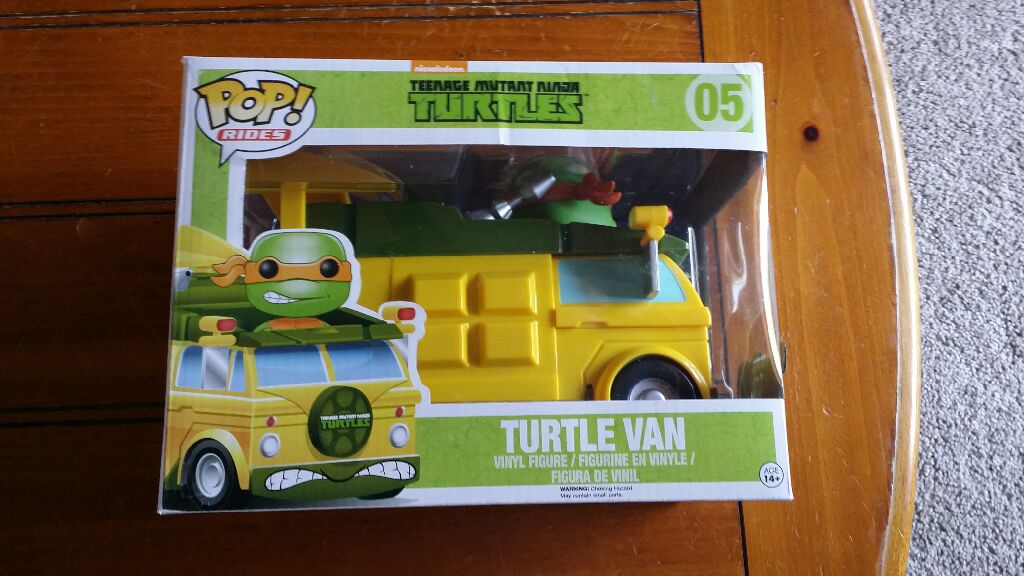 TMNT:  05 Turtle Van - Teenage Mutant Ninja Turtles vinyl figure collectible [Barcode 849803041410] - Main Image 2