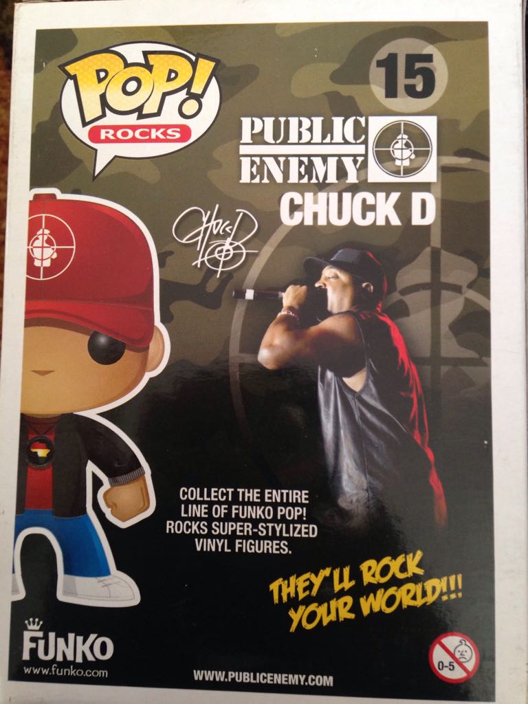 Chuck D - Musicians vinyl figure collectible [Barcode 830395023236] - Main Image 2