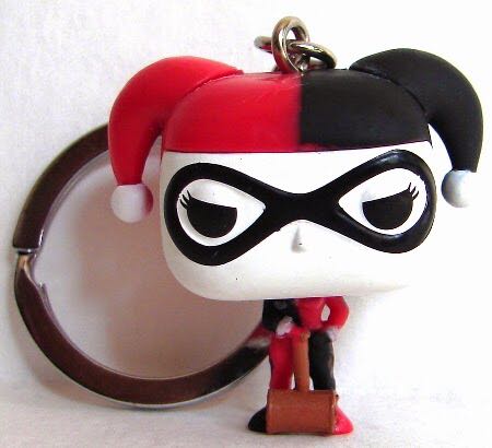 Harley Quinn Keychain - DC Comics vinyl figure collectible [Barcode 849803044848] - Main Image 2