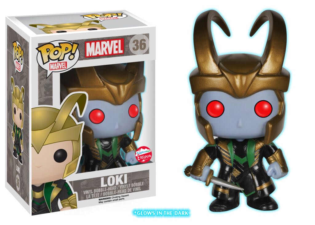 Loki (Frost Giant) (Glow) - Marvel Universe vinyl figure collectible [Barcode 849803048181] - Main Image 2