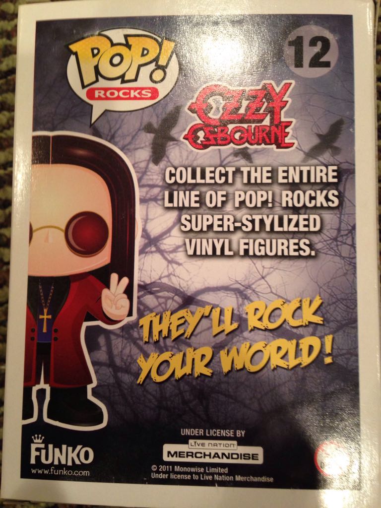 Ozzy Osbourne - Ozzy Osbourne vinyl figure collectible [Barcode 830395023113] - Main Image 2