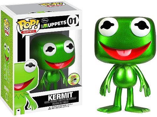 Kermit (Metallic) - The Muppets vinyl figure collectible - Main Image 2