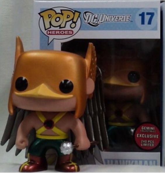 Hawkman (Metallic) - DC Universe vinyl figure collectible - Main Image 2