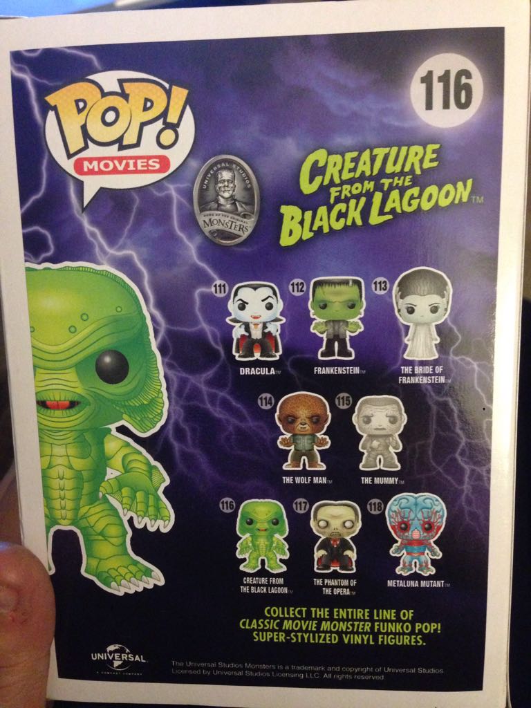 Creature From the Black Lagoon - Universal Monsters vinyl figure collectible [Barcode 849803041755] - Main Image 2