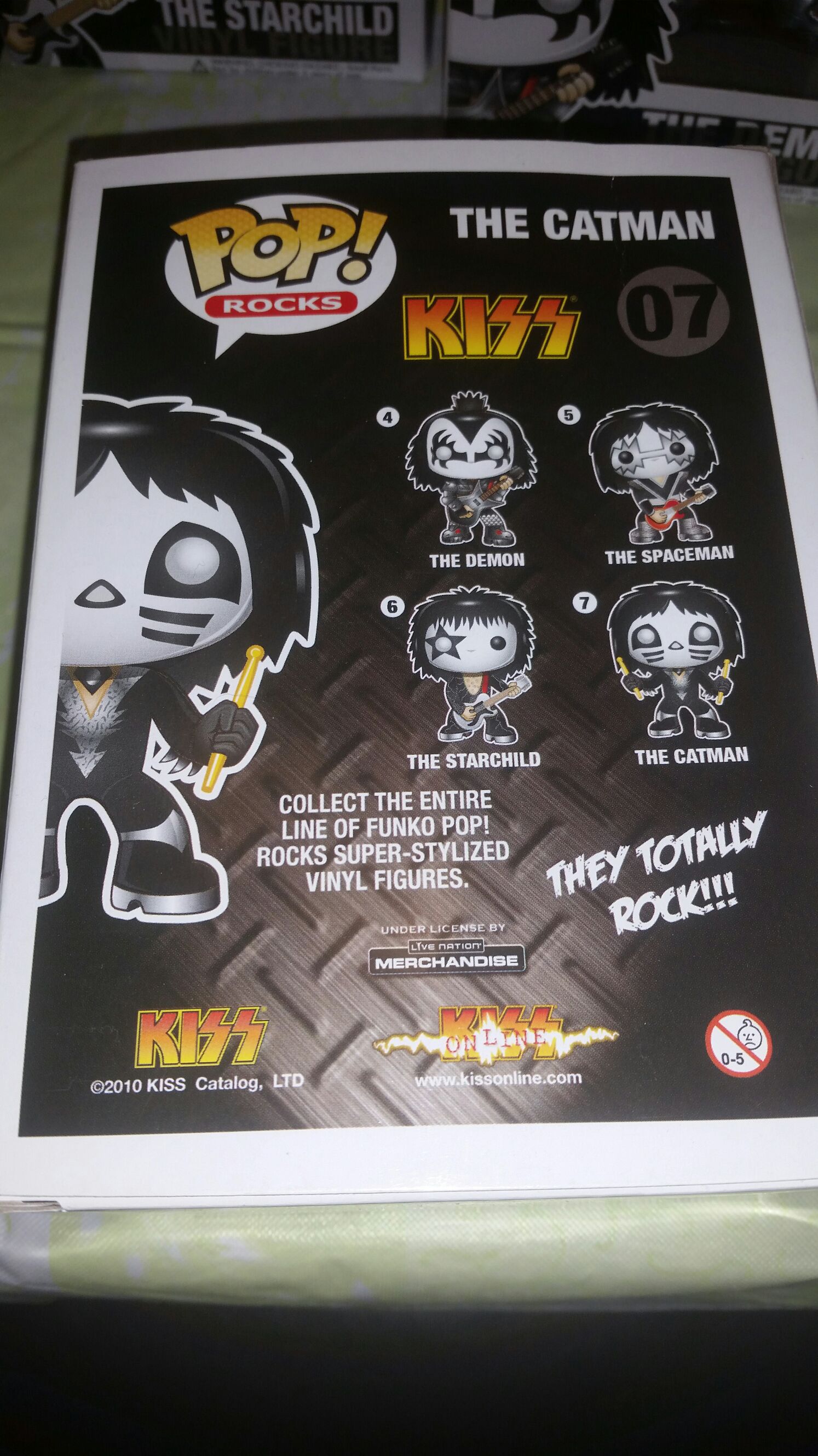 The Catman - Kiss vinyl figure collectible [Barcode 830395022819] - Main Image 2