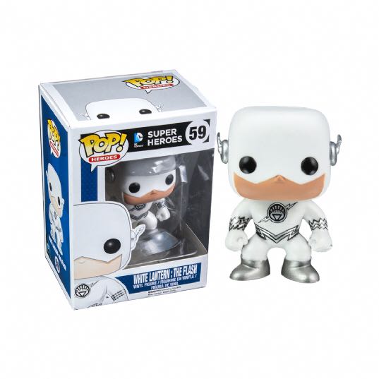 The Flash (White Lantern) - DC: Superheroes vinyl figure collectible [Barcode 849803045920] - Main Image 2