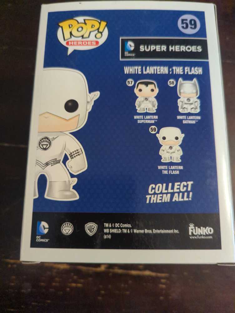 The Flash (White Lantern) - DC: Superheroes vinyl figure collectible [Barcode 849803045920] - Main Image 3