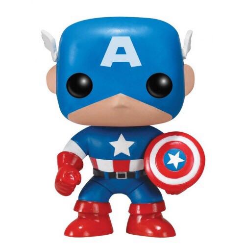 Captain America (Black & White) - Captain America vinyl figure collectible [Barcode 846626000983] - Main Image 2