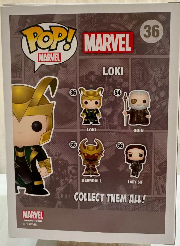 Loki - Thor vinyl figure collectible [Barcode 849803049164] - Main Image 3