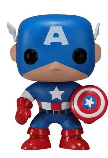 Captain America  - Marvel Universe vinyl figure collectible [Barcode 4240387088246] - Main Image 2