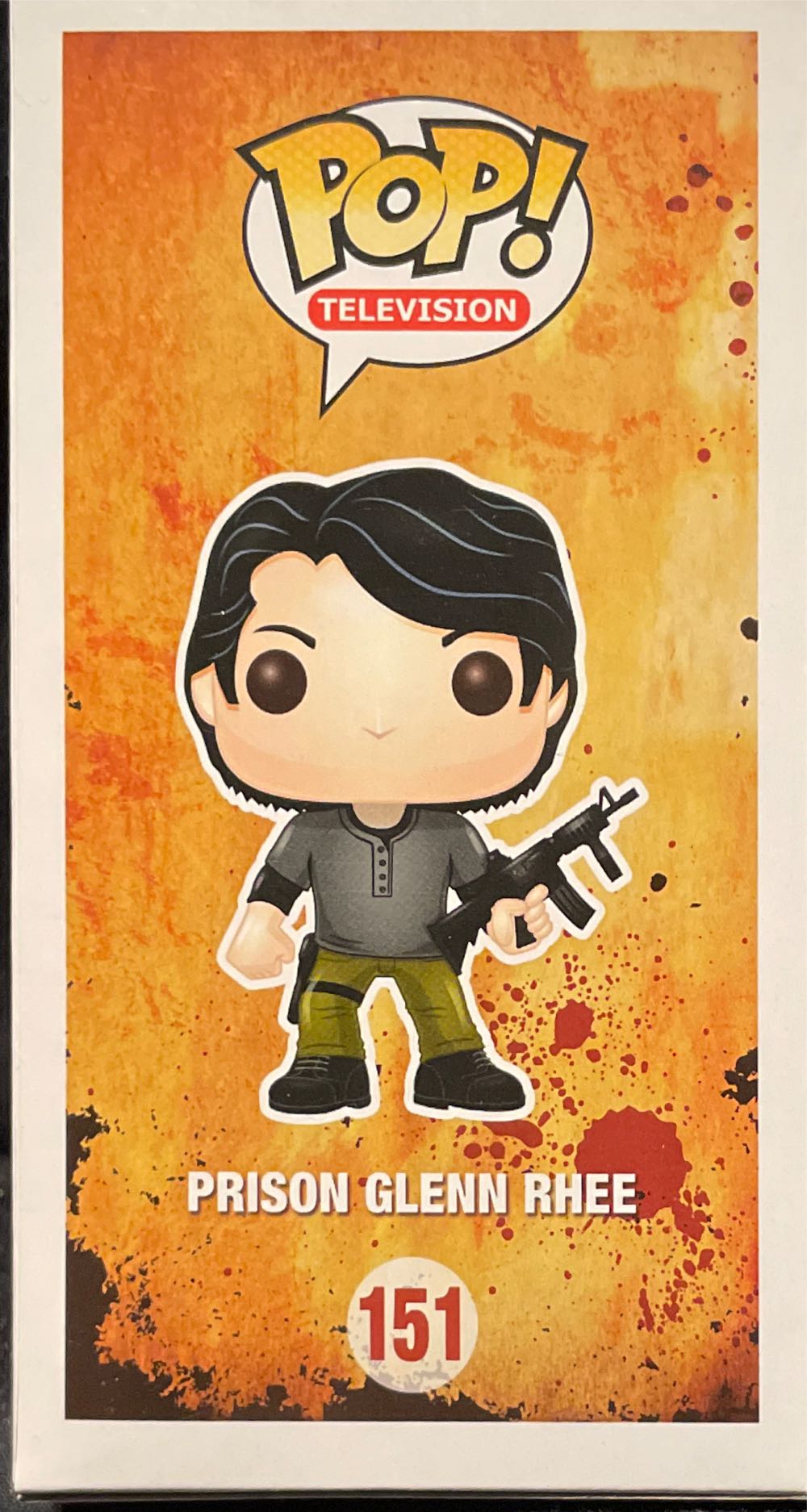 TheWalking Dead #151 Glenn Rhee (Prison) - The Walking Dead vinyl figure collectible [Barcode 849803042417] - Main Image 4