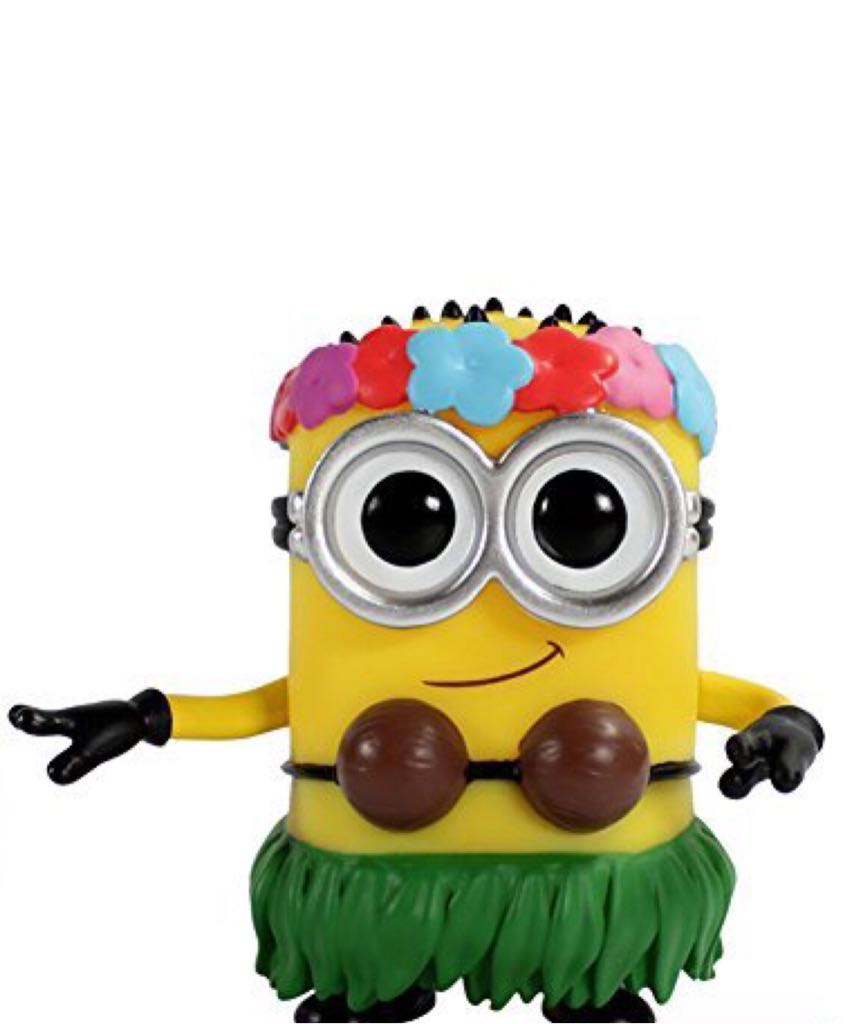 Les Minions -124- hula minion - Despicable Me vinyl figure collectible [Barcode 849803042837] - Main Image 2