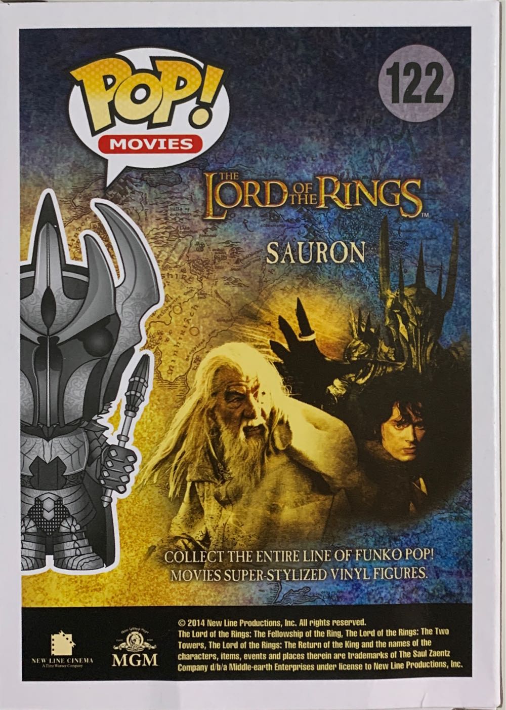 Sauron - The Lord of the Rings vinyl figure collectible [Barcode 849803045807] - Main Image 3