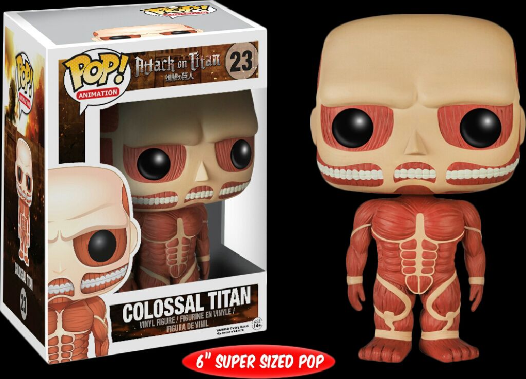 Colossal Titan - Attack on Titan vinyl figure collectible - Main Image 1