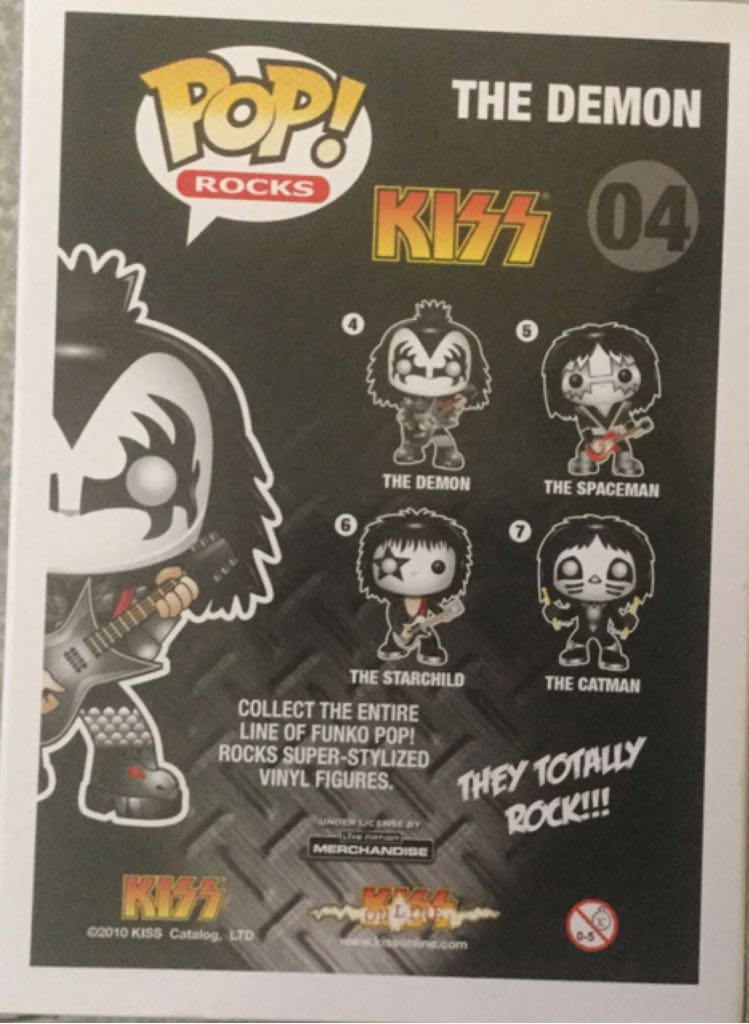 KISS: The Demon - Kiss vinyl figure collectible [Barcode 830395022796] - Main Image 2