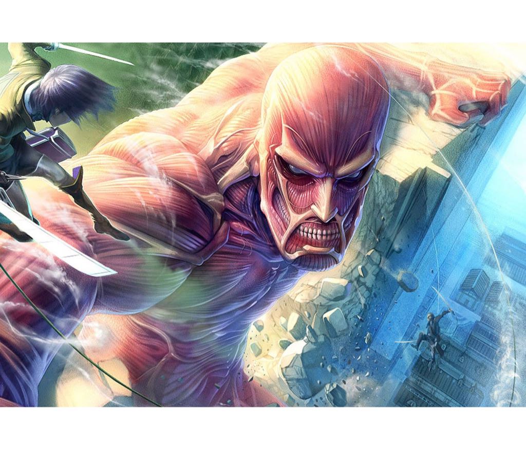 Titan (Colossal) - Attack on Titan vinyl figure collectible [Barcode 849803043612] - Main Image 2