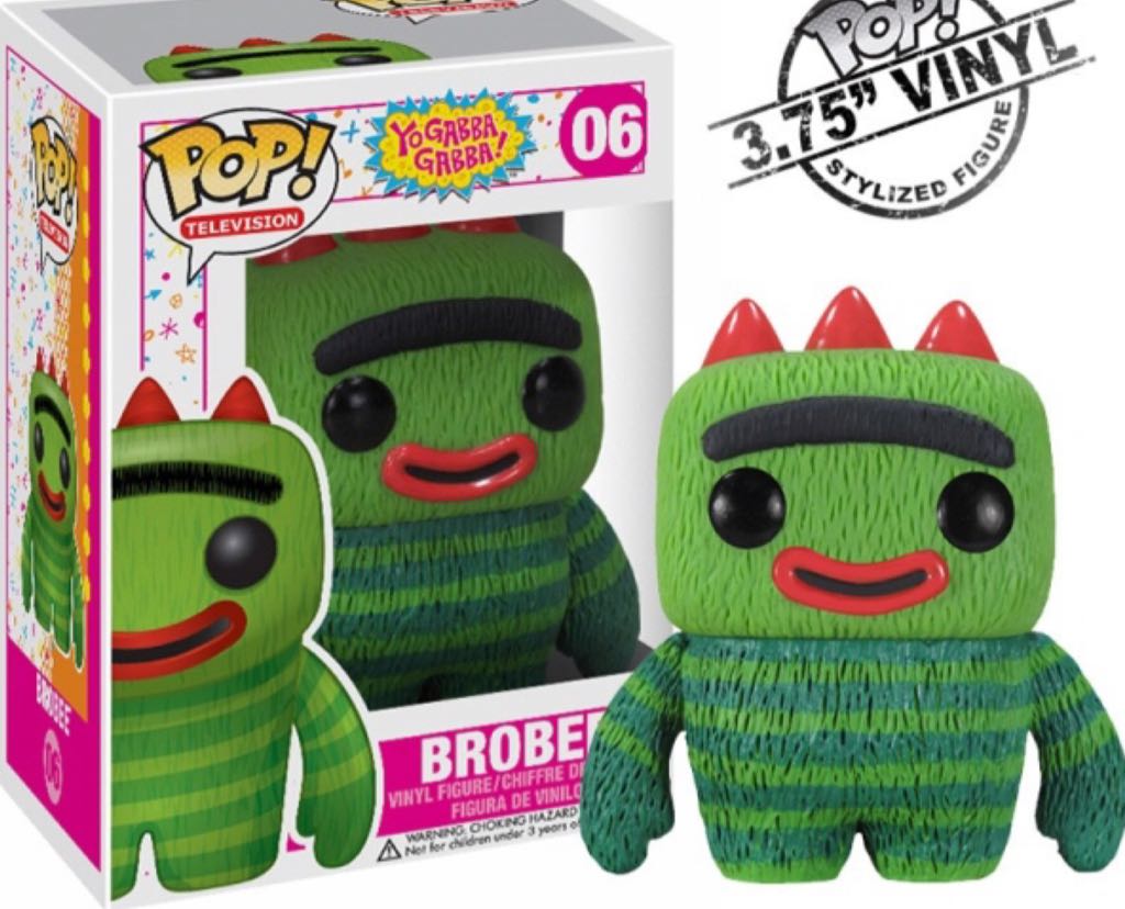 Brobee - Yo Gabba Gabba! vinyl figure collectible [Barcode 830395026657] - Main Image 2