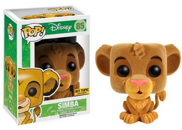 simba flocked - Disney vinyl figure collectible - Main Image 2