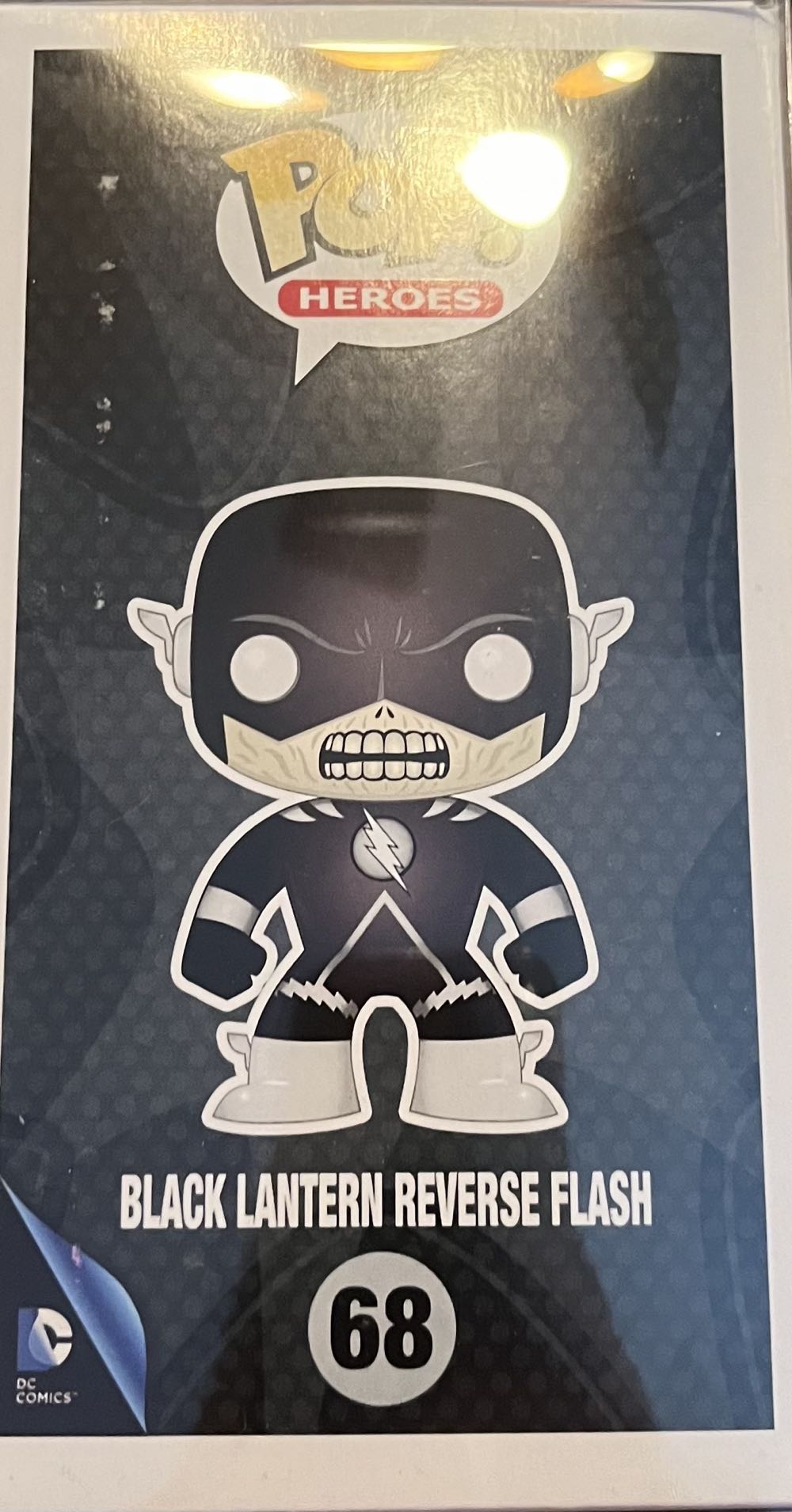 Black Lantern Reverse Flash - DC Universe vinyl figure collectible [Barcode 849803050580] - Main Image 3