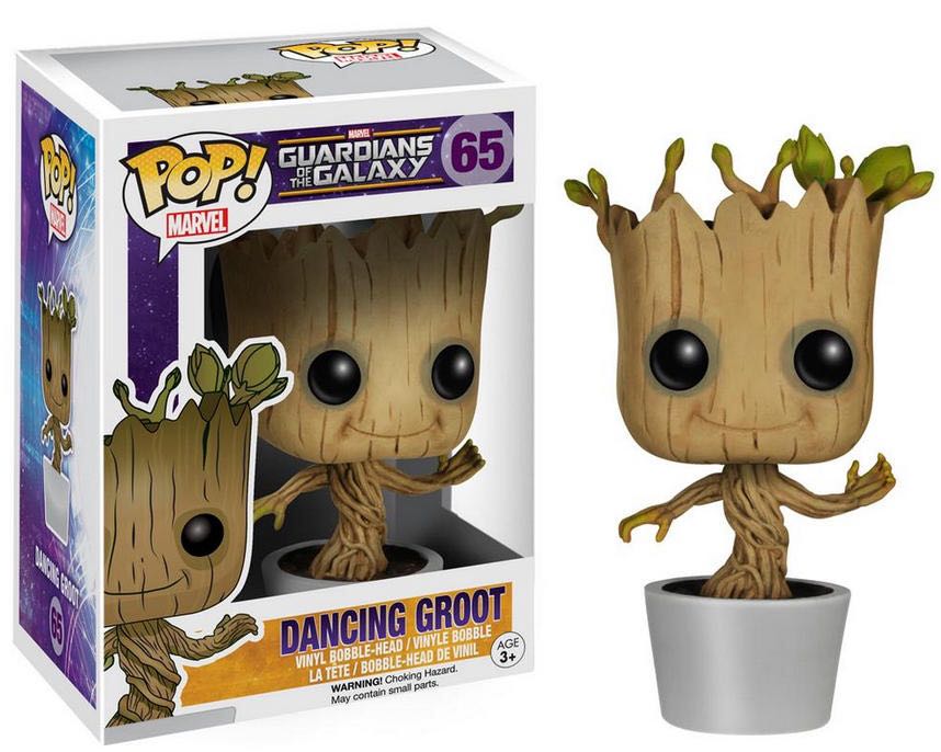 Dancing Groot - Guardians of the Galaxy vinyl figure collectible [Barcode 849803051044] - Main Image 2