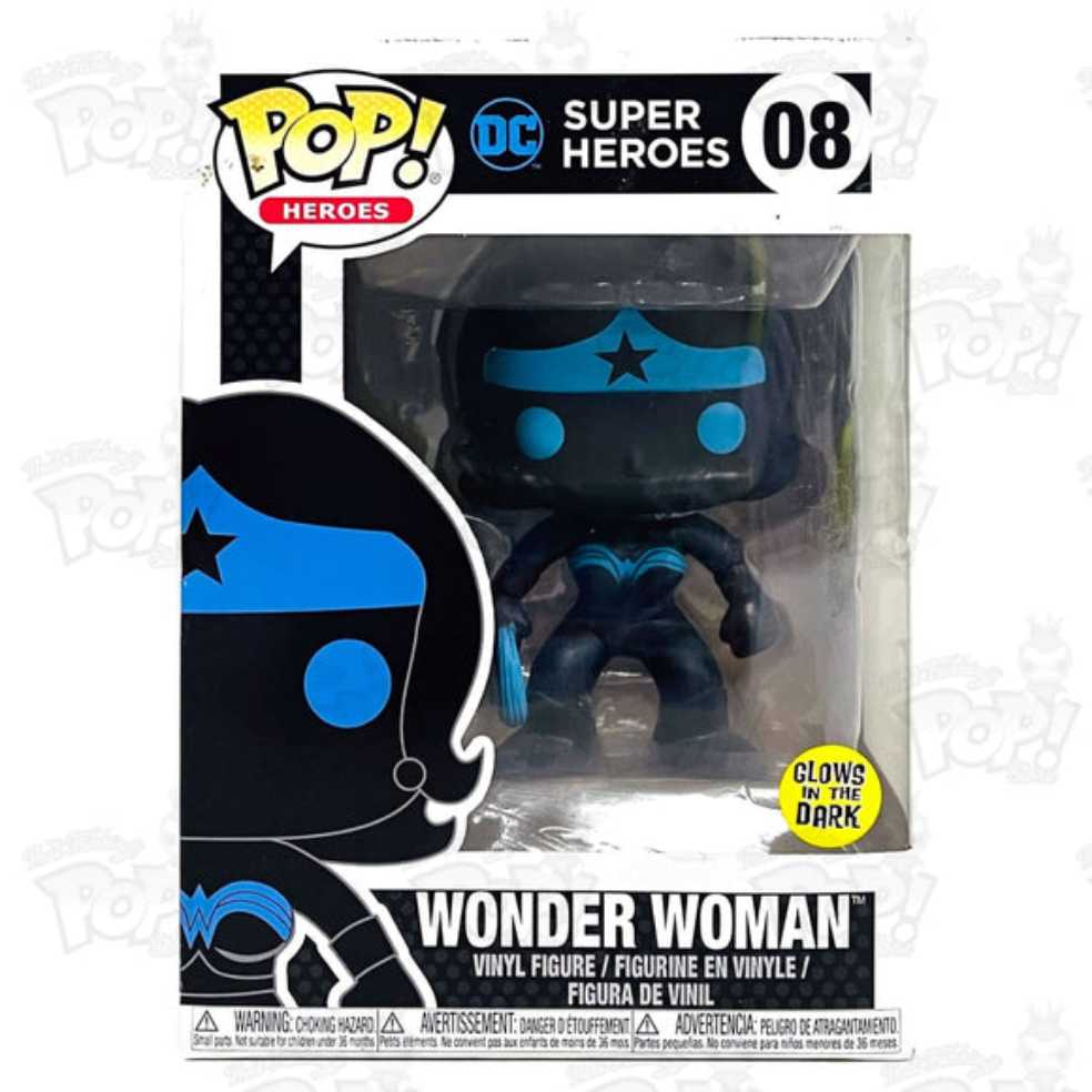 Wonder Woman (Glows In The Dark) 08  vinyl figure collectible - Main Image 2