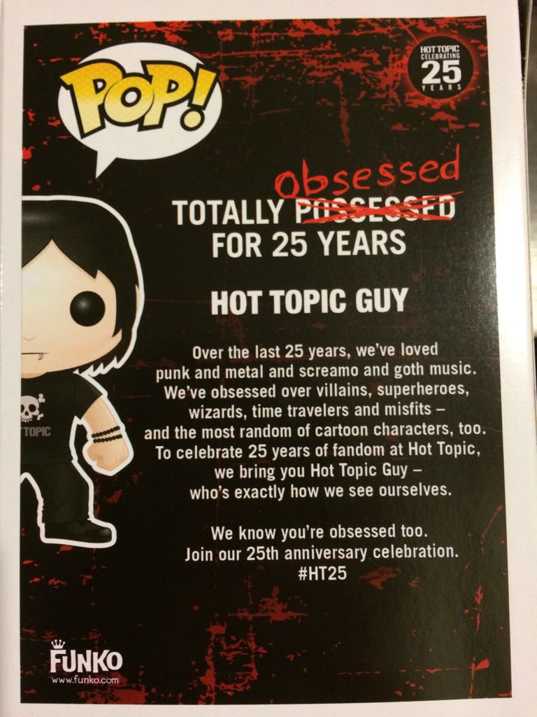 Hot Topic Guy - Hot Topic vinyl figure collectible - Main Image 2
