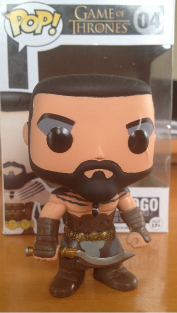 Khal Drogo - Game of Thrones vinyl figure collectible [Barcode 5137240030735] - Main Image 2