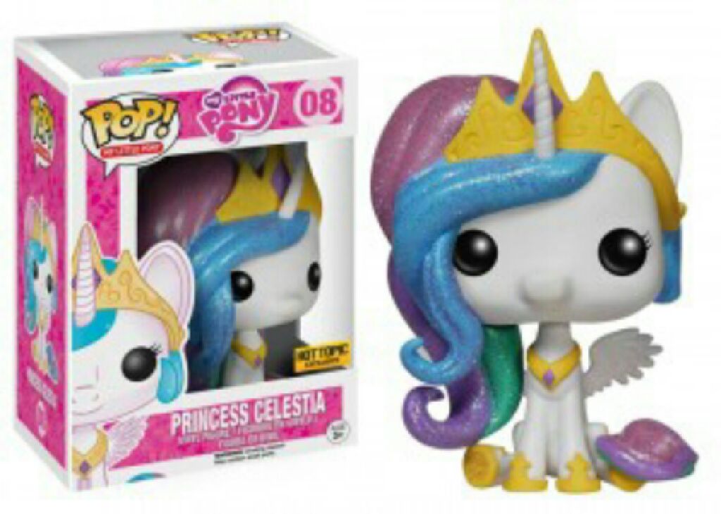 Princess Celestia [Glitter] - My Little Pony vinyl figure collectible [Barcode 849803050559] - Main Image 2