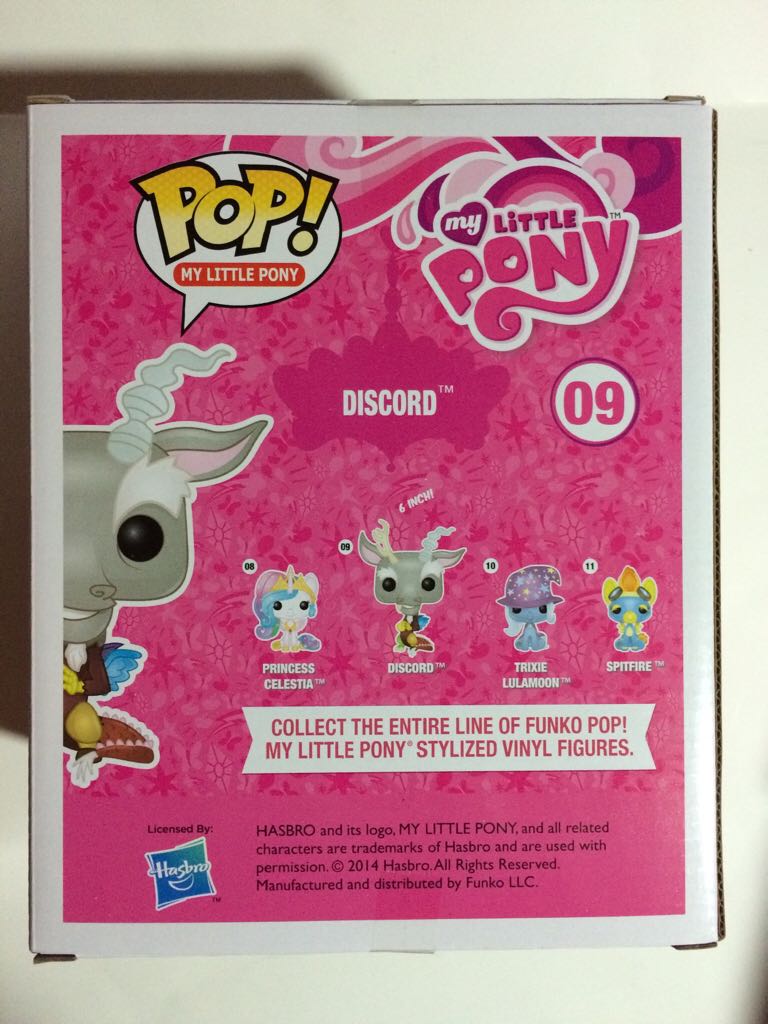 Discord - My Little Pony vinyl figure collectible [Barcode 849803047542] - Main Image 2