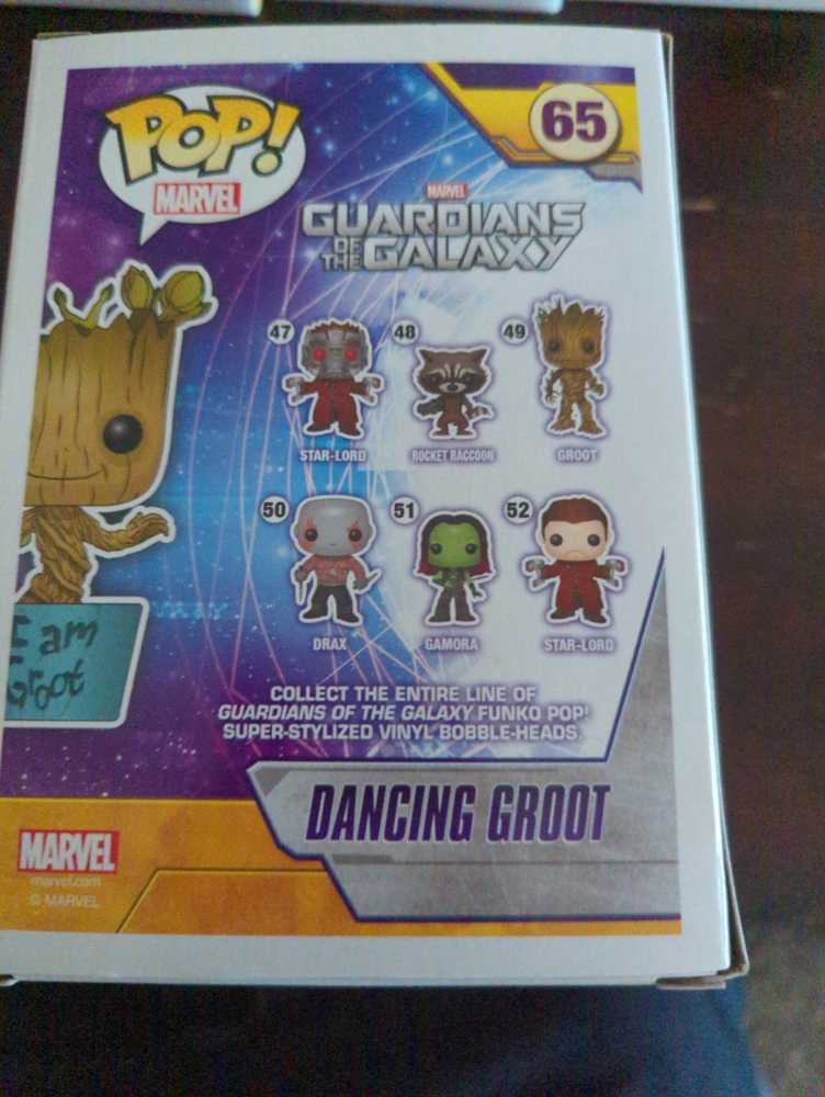 Dancing Groot  - Guardians of the Galaxy vinyl figure collectible - Main Image 3