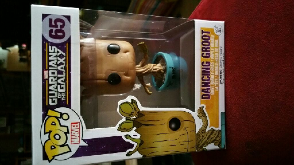 Dancing Groot (I Am Groot Pot) - Guardians of the Galaxy vinyl figure collectible [Barcode 849803052539] - Main Image 2