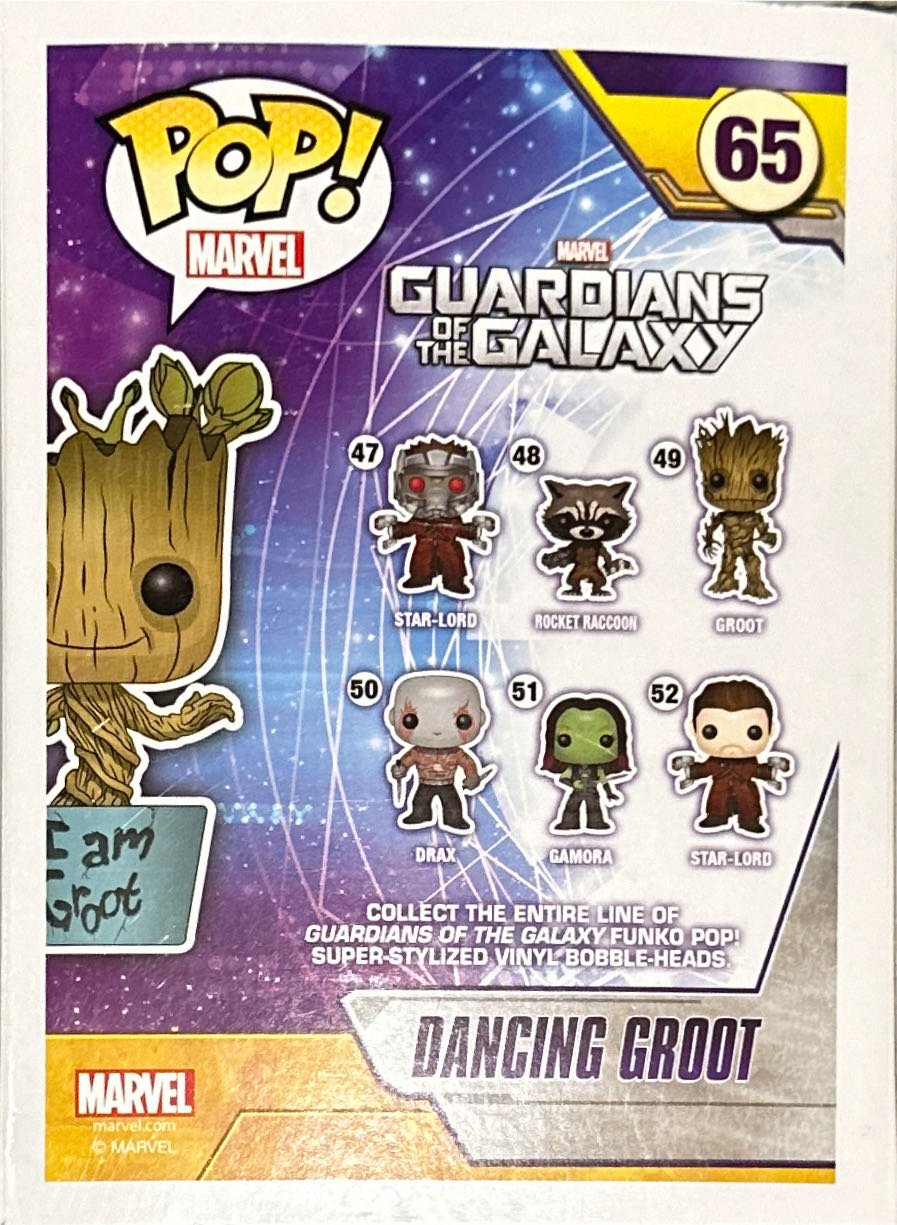Dancing Groot (I Am Groot Pot) - Guardians of the Galaxy vinyl figure collectible [Barcode 849803052539] - Main Image 3
