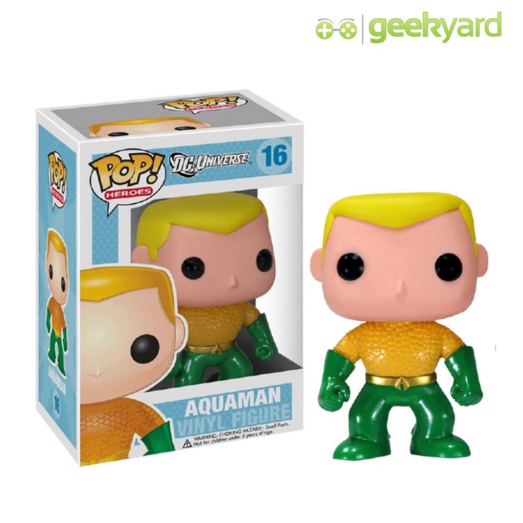 Aquaman (Metallic) - DC Universe vinyl figure collectible - Main Image 2