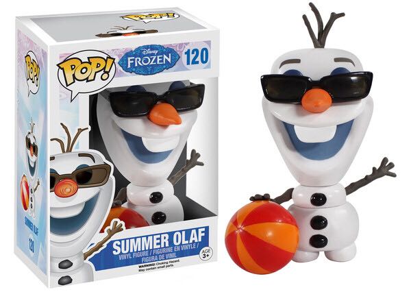 Summer Olaf - Frozen vinyl figure collectible - Main Image 2
