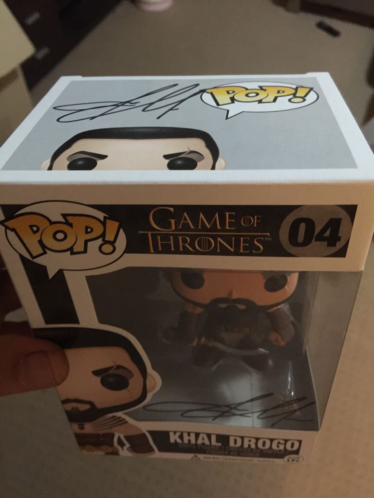 Signed Khal Drogo - Game of Thrones vinyl figure collectible - Main Image 2
