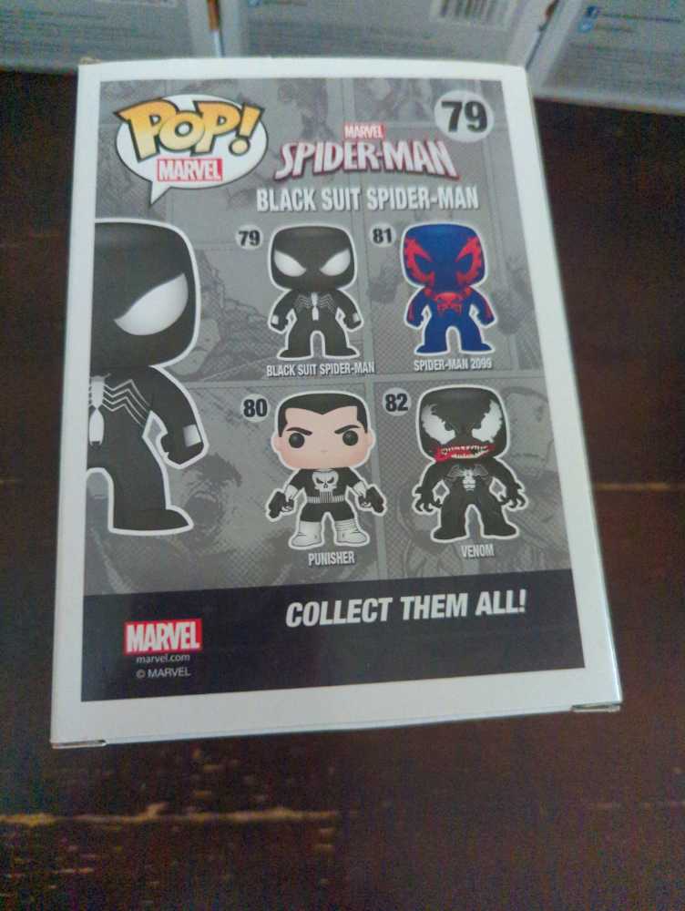 BLACK SUIT SPIDER-MAN - Marvel Universe vinyl figure collectible [Barcode 849803050825] - Main Image 3